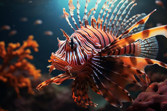 Hunting lionfish in Florida
