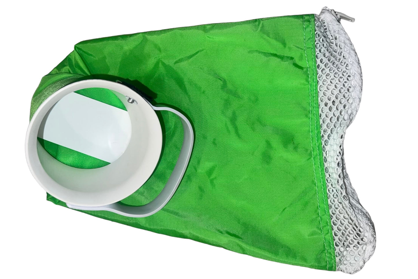 green scallop bags